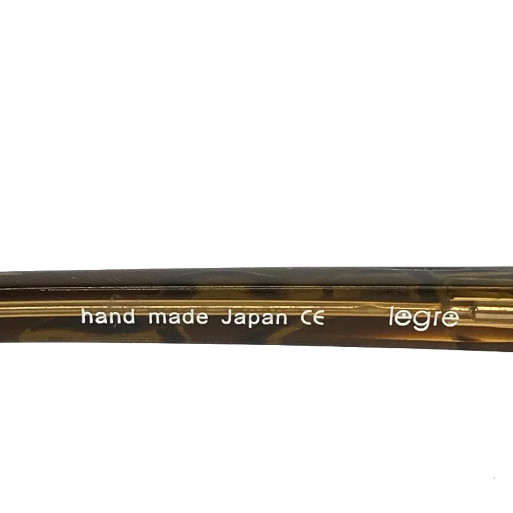 Legre Eyeglasses Frames LE-037 Col. 315 Shiny Brown Rectangle Full Rim 52-16-128